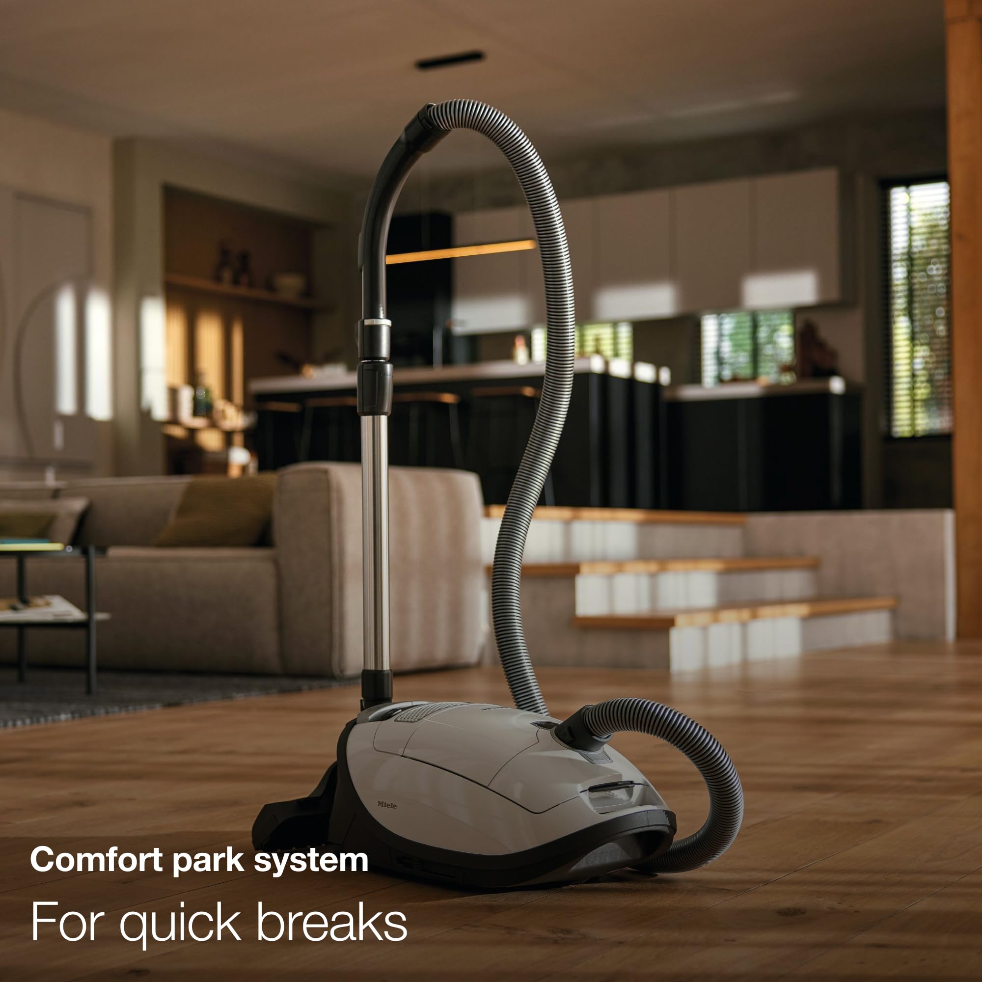 Miele Complete C3 Brilliant Powerline Vacuum Cleaner for Carpets and Hard Floors, in Bronze Pearl