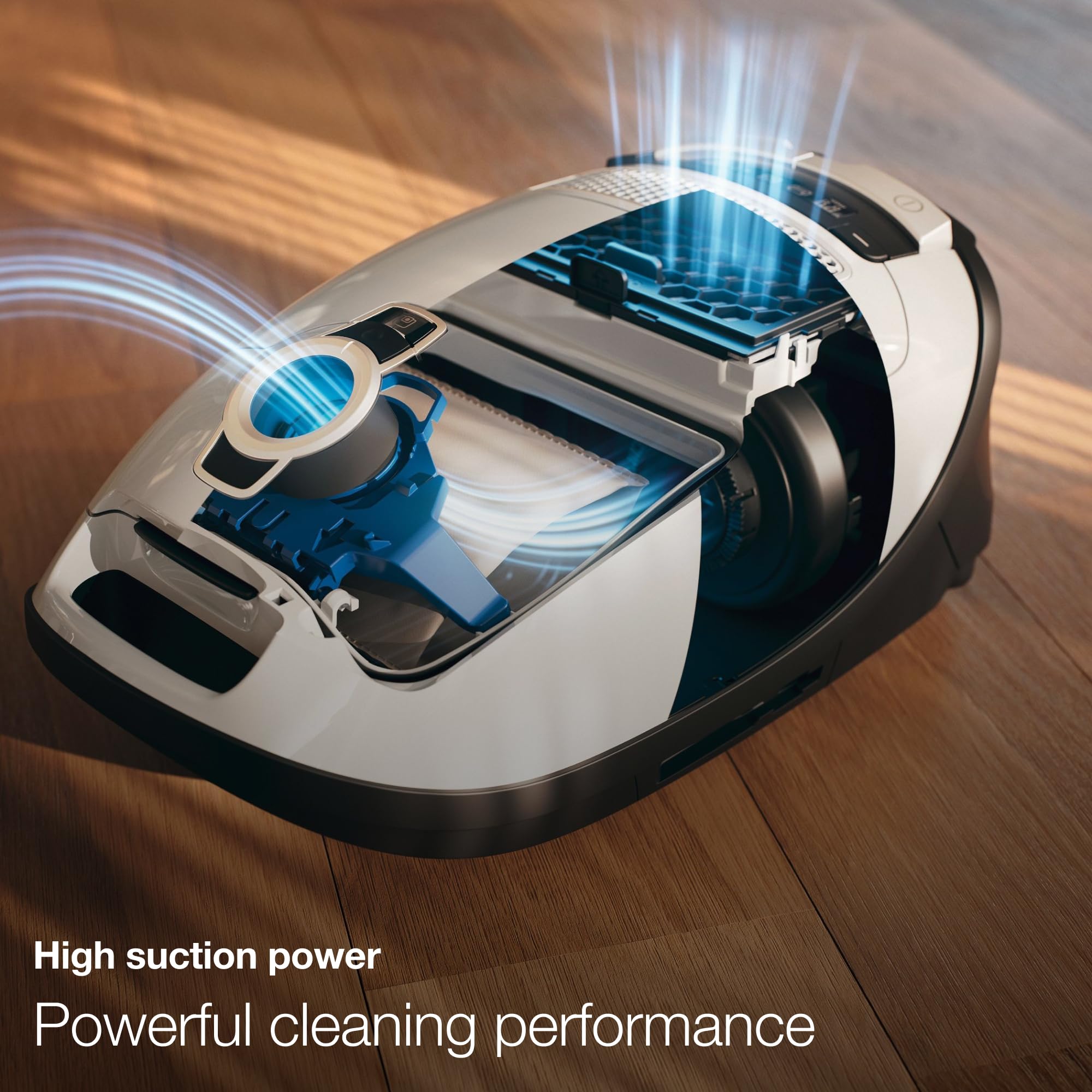 Miele Complete C3 Brilliant Powerline Vacuum Cleaner for Carpets and Hard Floors, in Bronze Pearl