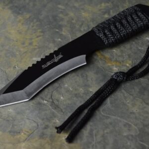 7" Tactical Combat Survival Boot Tanto Hunting Knife Bowie Military Fixed Blade