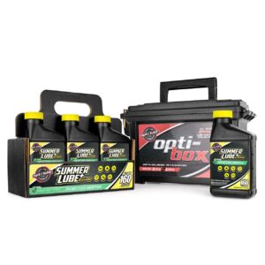 opti-lube summer+ cetane formula diesel fuel additive: 8oz bottles (6 pack with opti-box)