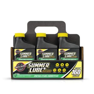 Opti-Lube Summer+ Cetane Formula Diesel Fuel Additive: 8oz Bottles (6 Pack with Opti-Box)