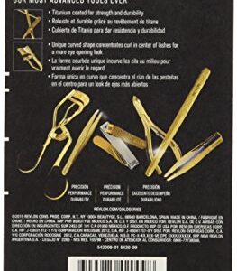 Revlon Gold Series Eyelash Curler, Titanium Coated for Maximum Durability