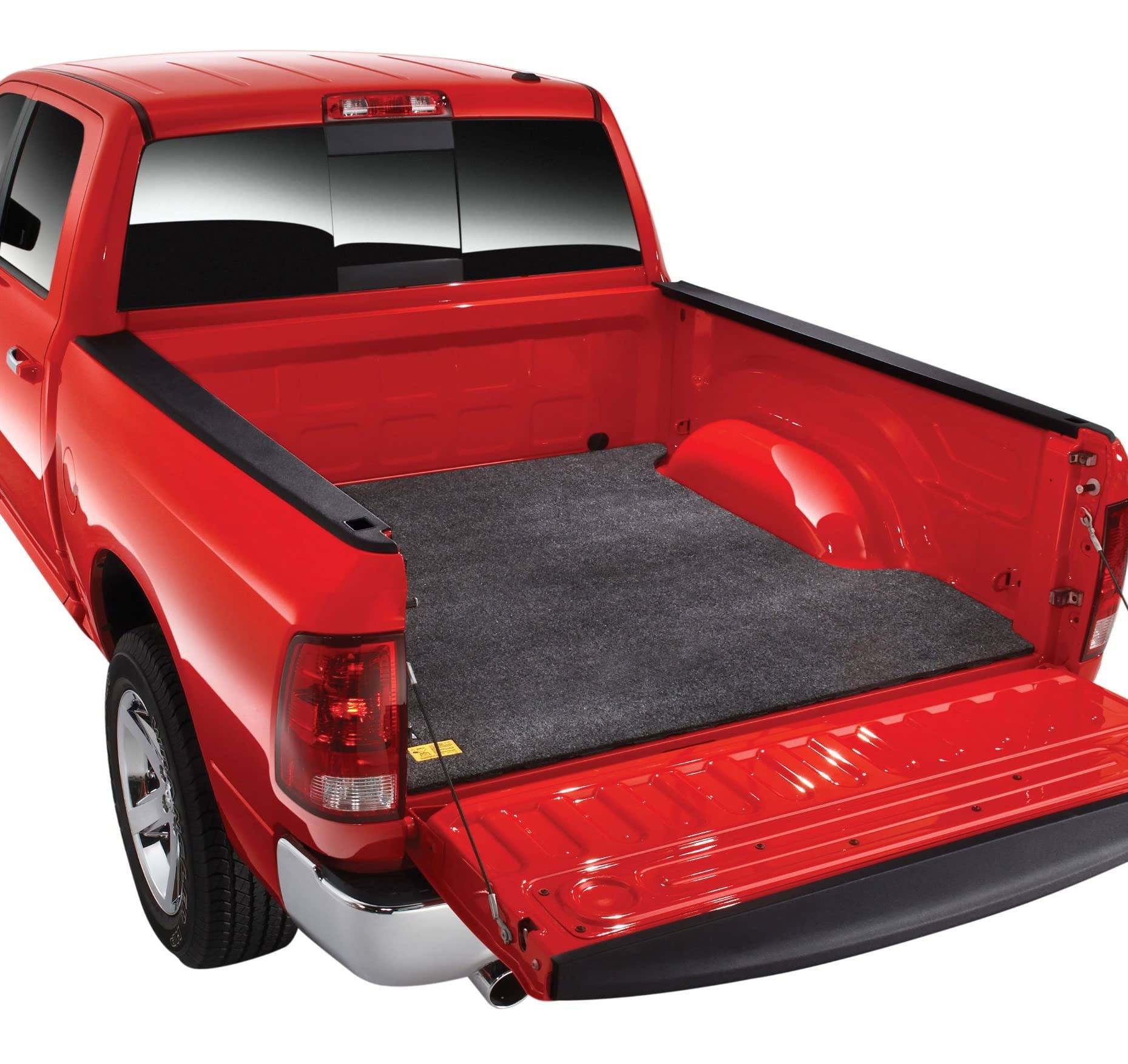 Bedrug Classic Bed Mat | Fits 2015 - 2024 Ford F-150 67.1 Bed (Includes 22 - 23 Lightning (Models w/ Spray-In Or No Bed Liner), Charcoal Grey | BMQ15SCS