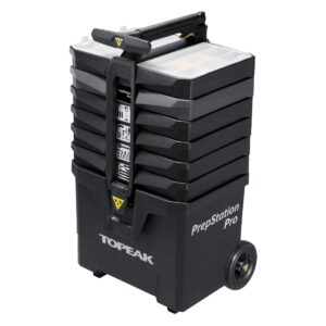 Topeak PrepStation Pro, Portable, 55 Professional Shop Quality Bike Tools (85 Functions)