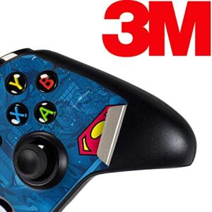 Skinit Decal Gaming Skin compatible with Xbox One Controller - Officially Licensed Warner Bros Superman Logo Design