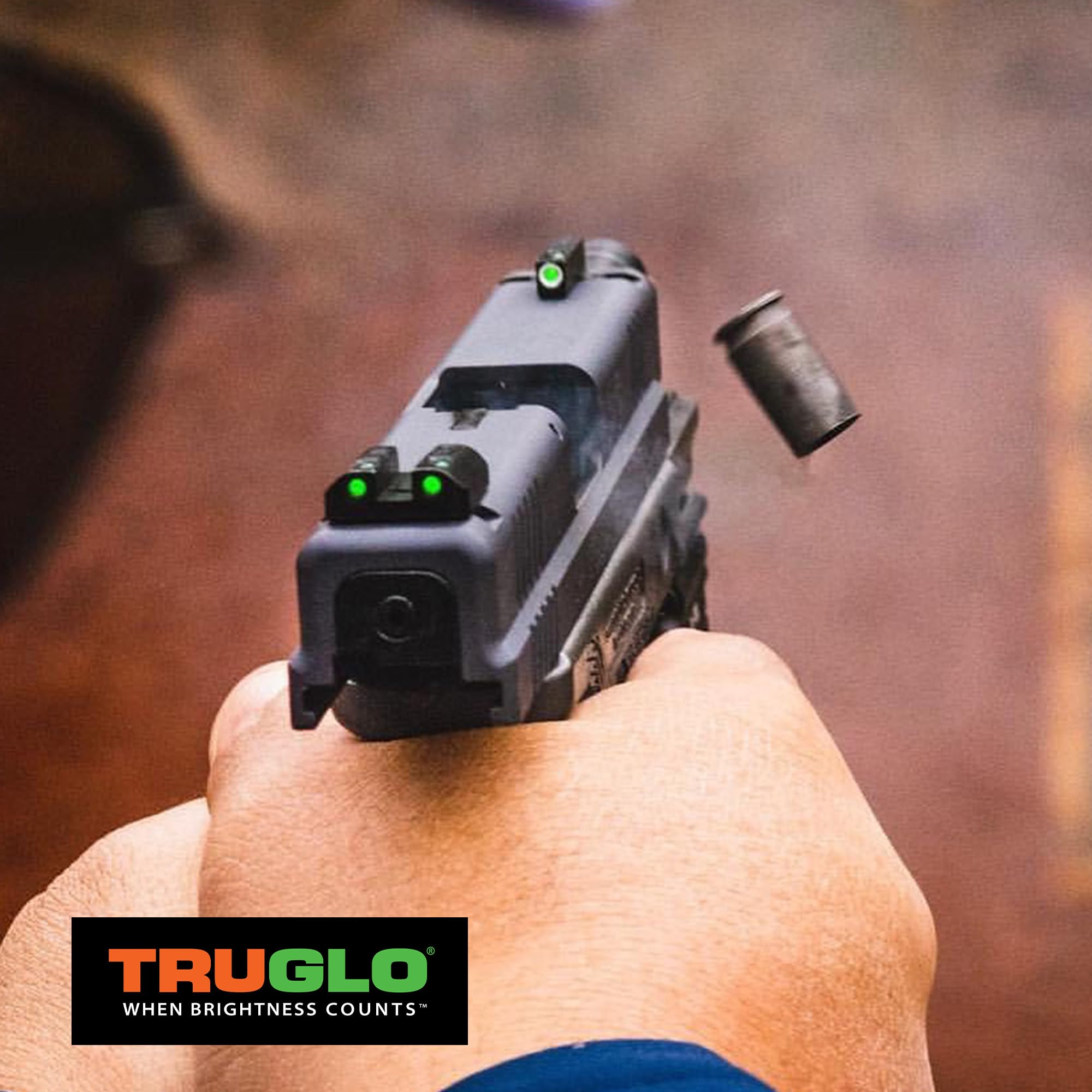 TruGlo TFK Fiber Optic Glock Sight, Glock 42 & 43