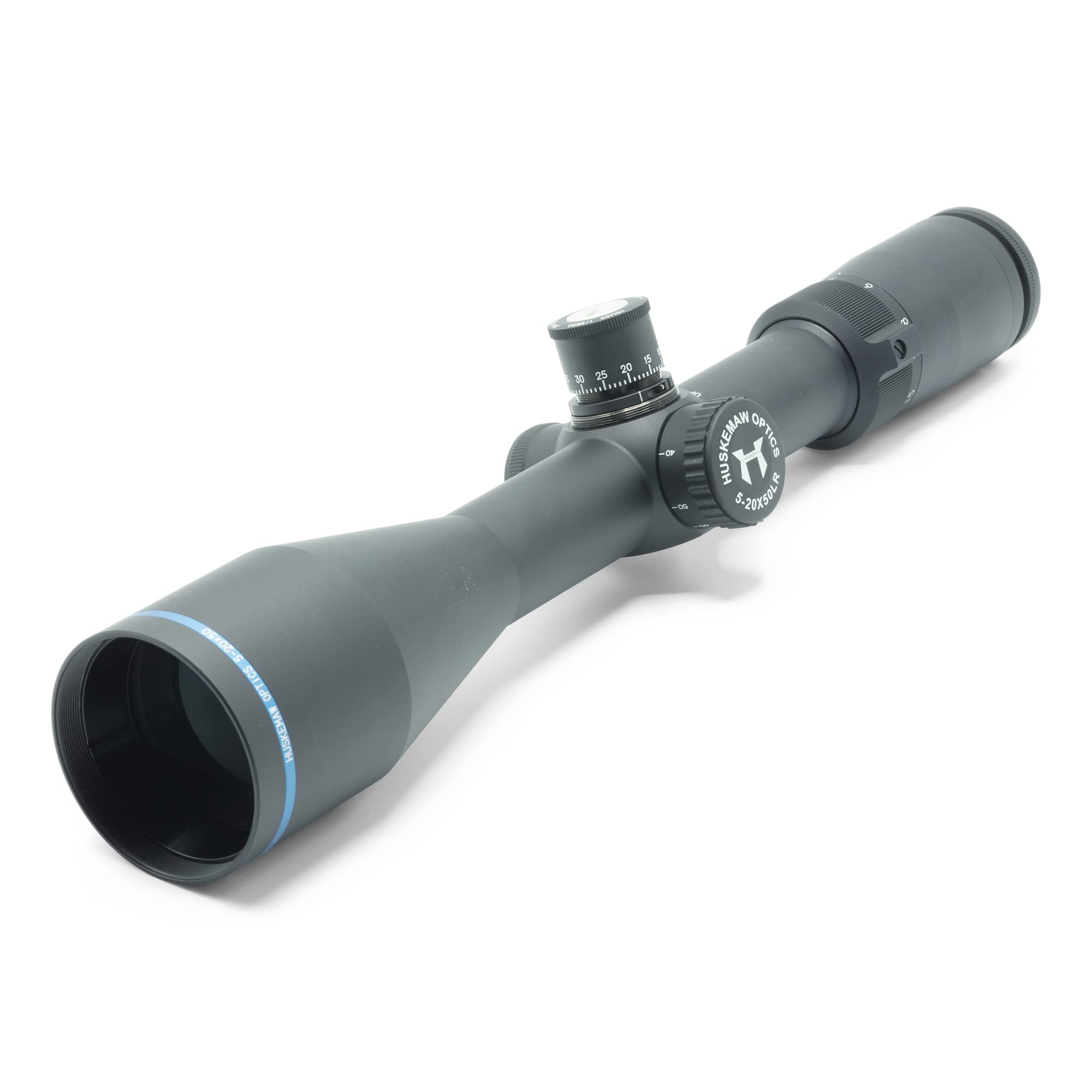 Huskemaw 5-20x50mm Blue Diamond Rifle Scope w/Huntsmart Reticle, Black 10520BDMB