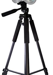 60" Pro Series Professional Camera Tripod for Canon, Nikon, Sony, Samsung, Olympus, Panasonic & Pentax + eCost Microfiber Cloth