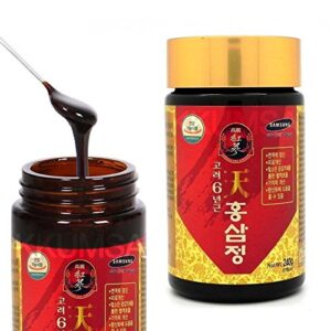 Korean 6years Root Red Ginseng Gold Extract, 240g(8.5oz) X 4ea, Saponin, Panax