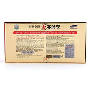 Korean 6years Root Red Ginseng Gold Extract, 240g(8.5oz) X 4ea, Saponin, Panax