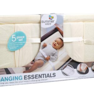 Summer Infant 5 Piece Changing Essentials Set - Ecru