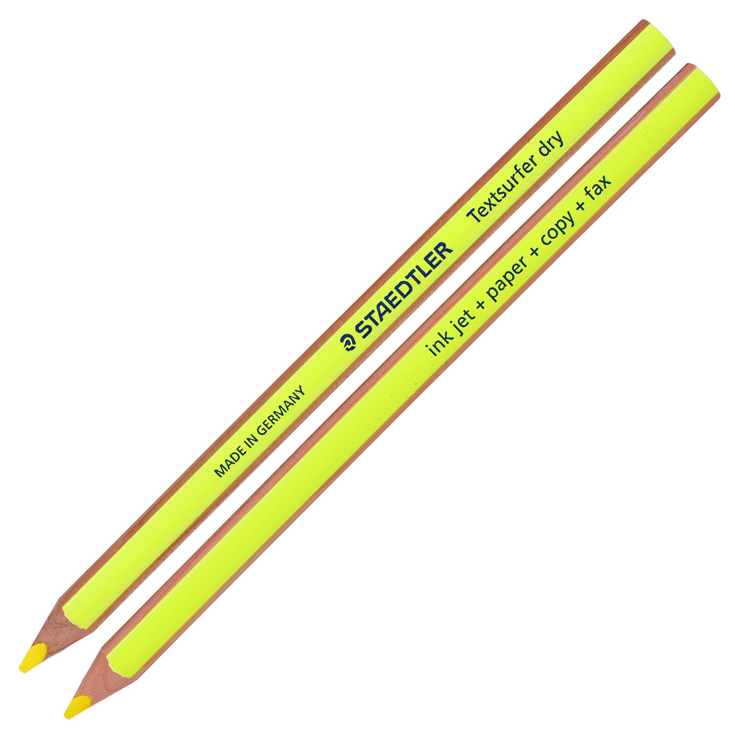 Staedtler Textsurfer Dry Highlighter Pencil 128 64-fn Drawing for Writing Sketching Inkjet,paper,copy,fax(pack of 12)color Mix