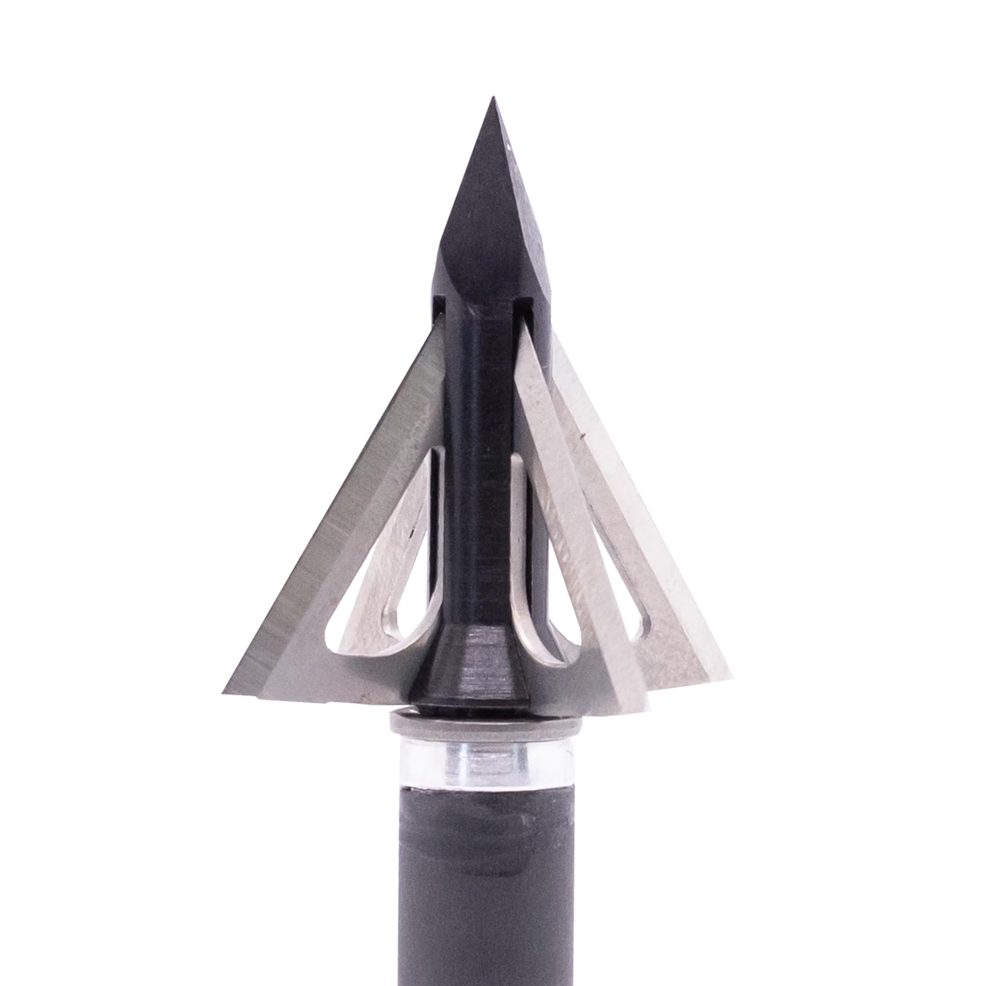 Slick Trick Broadhead 1 1/8" Crossbow, Silver/Black, 100 Gra, 4 Pack