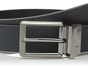 Nike Men's Core Reversible Belt, Dark Grey/Black, 38