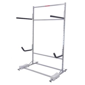 malone 2 kayak and 2 sup free standing storage rack