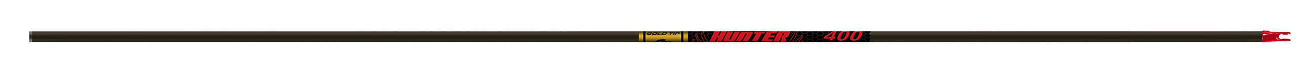 Gold Tip Hunter Arrow Shafts (Pack of 12), Black, 340