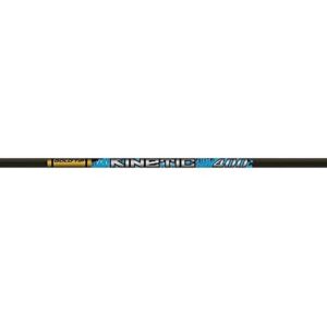 gold tip kinetic kaos shafts (one dozen), black, 300