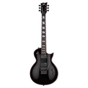 esp artist series lgh200blk solid-body electric guitar, black