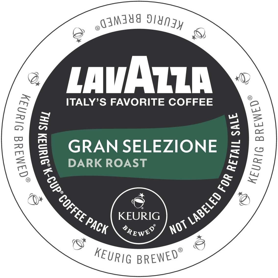 Lavazza Dark Roast Gran Selezione Coffee K-Cups