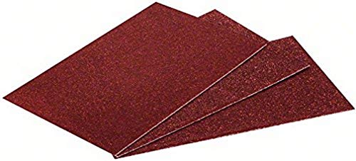 Bosch 2609256D33 Sheet Set for OMT (oscilating Multi-Tool) Profile Sanding Plate AUZ 70 G, Red