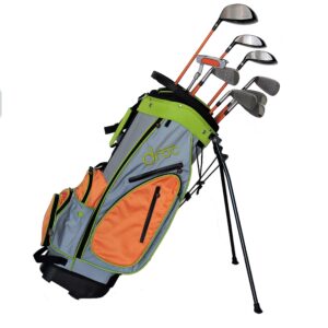 Droc - Dimond Series 9 Pieces Golf Club Set and Golf Bag Age 9-12 Boys Right Handed