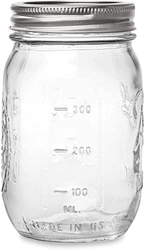 Ball Regular Mouth Pint 16-oz Mason Jar with Lids and Bands (Pack of 24)