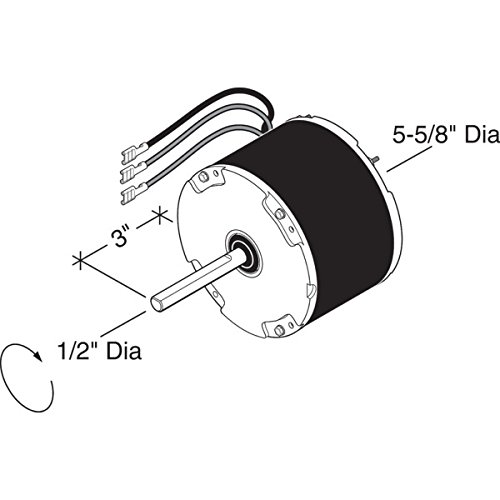 Goodman 1.5 - 3.5 Ton Condenser Fan Motor