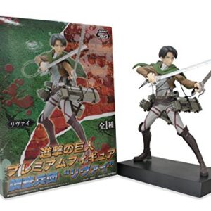 Sega Attack on Titan Premium Survey Corps 7" Levi Ackerman Action Figure