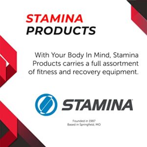 Stamina X Air Rower - Rower Machine with Smart Workout App - Rowing Machine with Air Resistance for Home Gym Fitness - Up to 250 lbs Weight Capacity - Black/Red