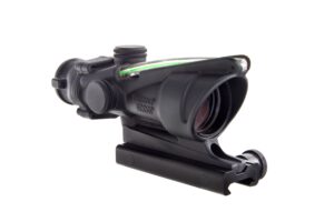 trijicon ta31-d-100290 acog 4x32 dual illuminated green chevron m193 ballistic with ta51 mount