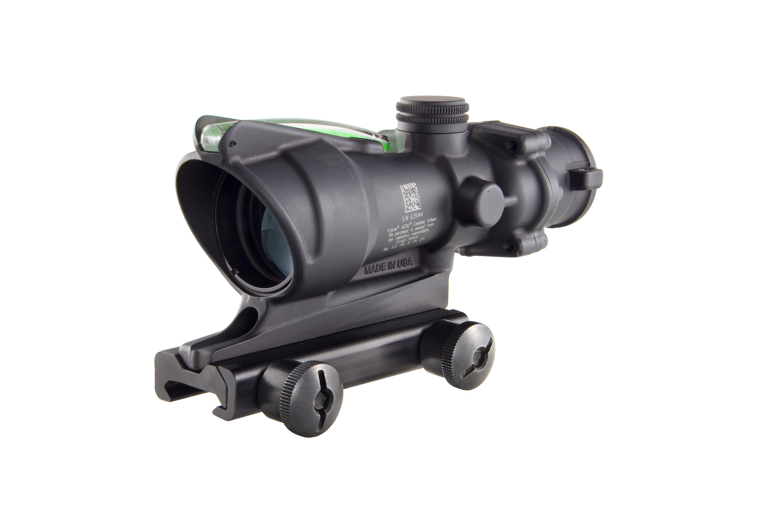 Trijicon TA31-D-100290 ACOG 4x32 Dual Illuminated Green Chevron M193 Ballistic with TA51 Mount