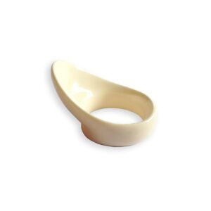 vermil classic ivory thumb ring (24x27 mm)