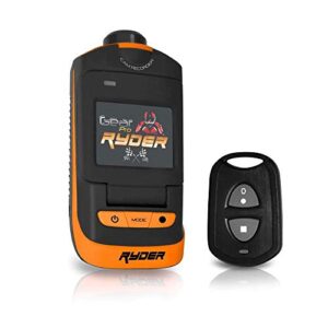 Sound Around Ryder Sports HD Action Camera-1080P Mini Camcorder 16MP Anti Shaking Cam GPS Tracking 1.5 Screen USB SD Card HDMI Battery-Waterproof Case Helmet Mount-GearPro GDV786GOR(Orange)