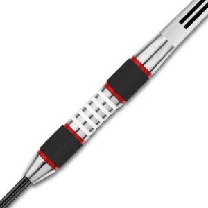 RED DRAGON Evos Tungsten Steeltip Darts Set - 28g with Flights, Stems and Wallet