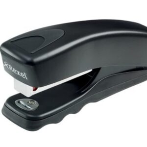 Rexel Gemini Half Strip Stapler, 15 Sheet Capacity, Uses 24/6 and 26/6 Staples, Plastic Body, Black, 2104107