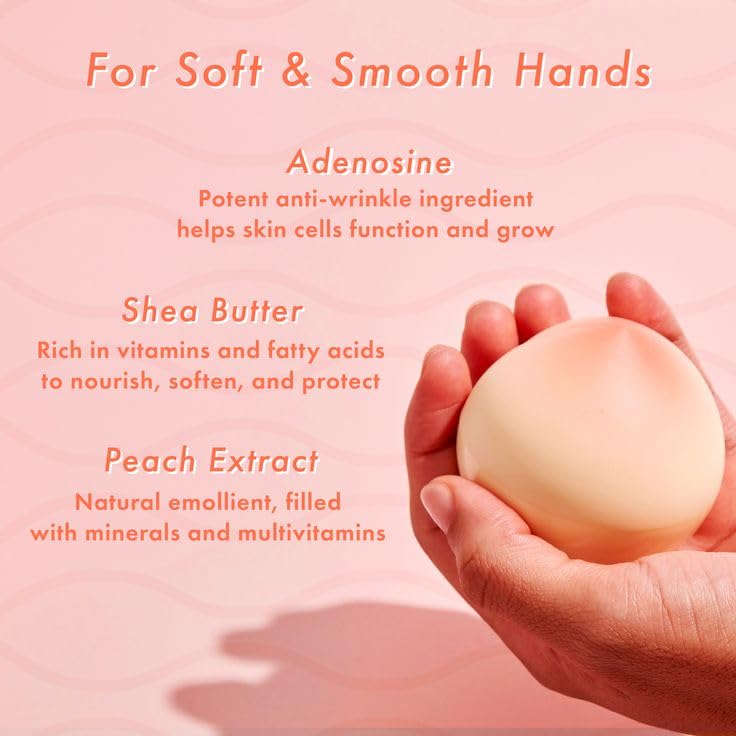 TONYMOLY Peach Hand Cream , 1.05 Ounce (Pack of 1)