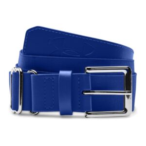 under armour kids' ua baseball belt osfa blue