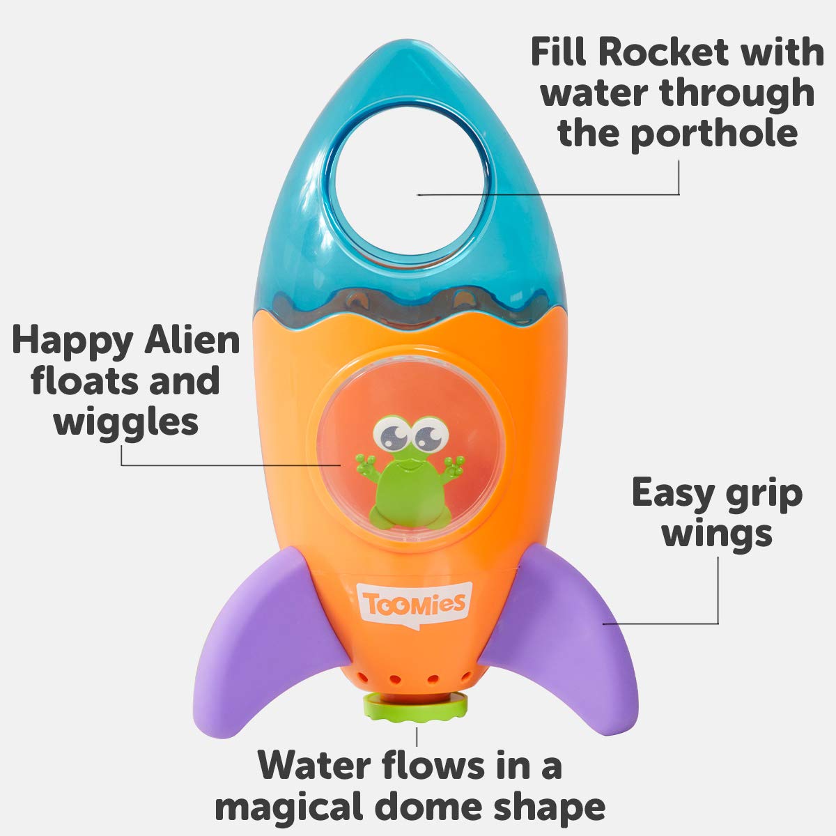 Toomies Tomy Fountain Rocket