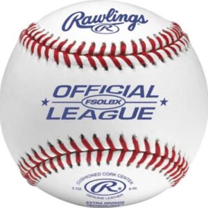 rawlings | flat seam practice baseballs | fsolbx | high school | 12 count