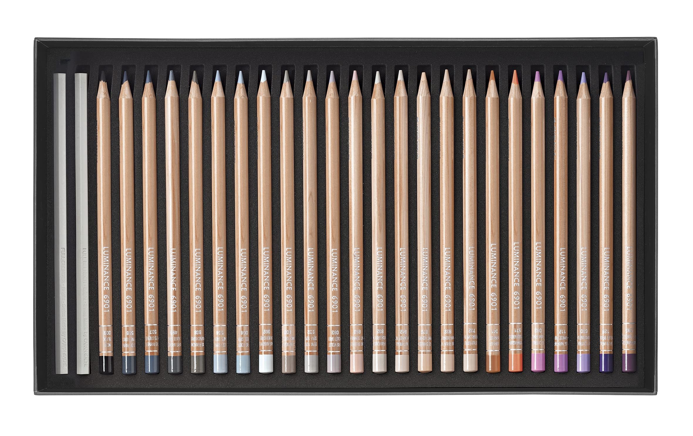 Caran d'Ache Luminance 6901 Clr Pncl Set 76 Artist Rng