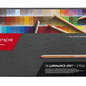 Caran d'Ache Luminance 6901 Clr Pncl Set 76 Artist Rng