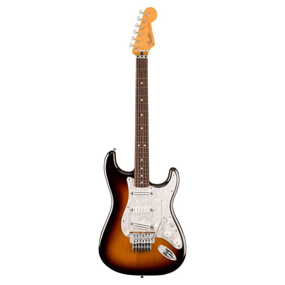 Fender Dave Murray Stratocaster Electric Guitar, with 2-Year Warranty, 2-Color Sunburst, Rosewood Fingerboard