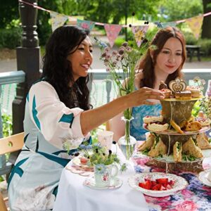 Talking Tables Truly Scrumptious Floral Plates for a Tea Party, Wedding, Multicolor (1)