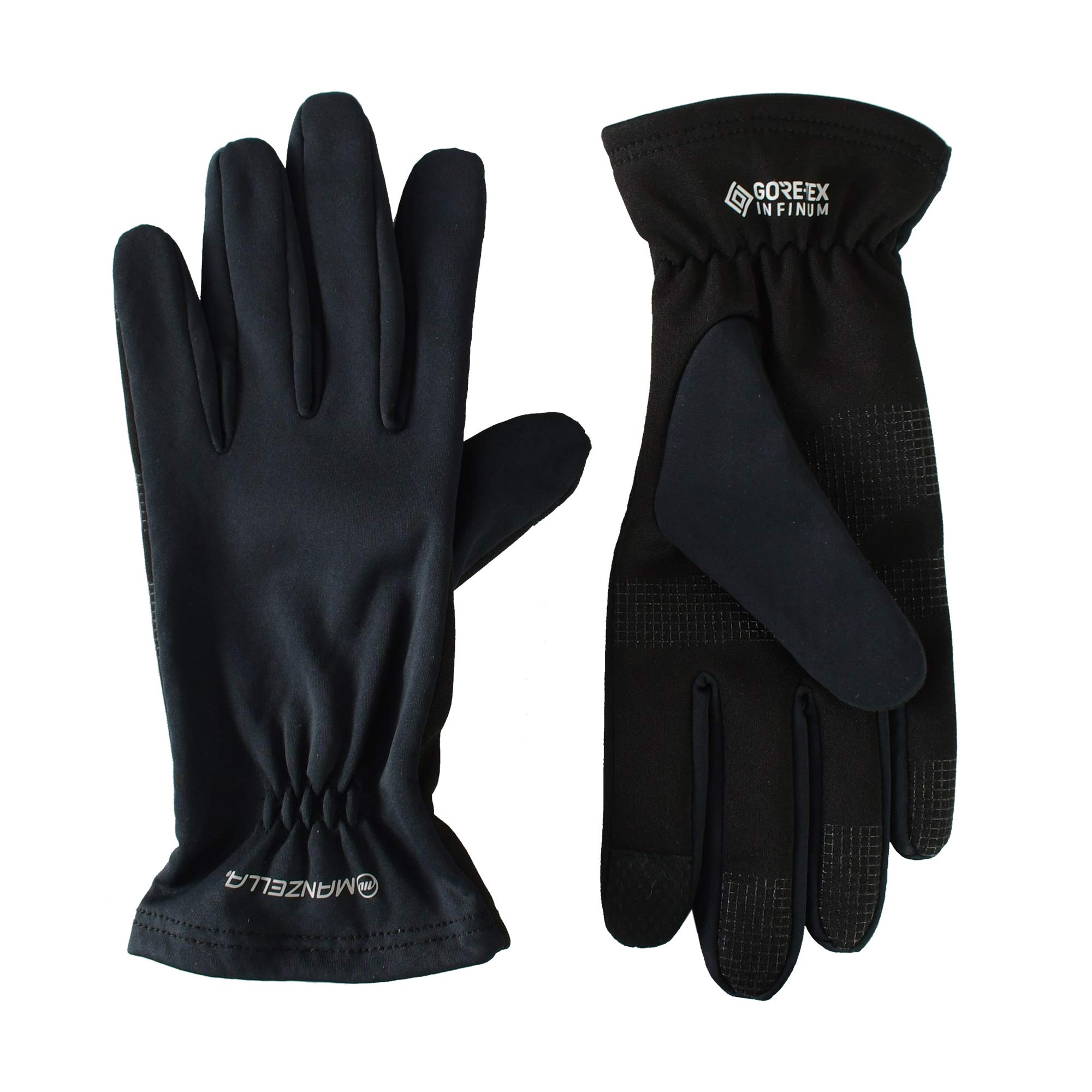 Manzella Men's Lightweight Gore-Tex Infinium Glove, Touchscreen Capable with Windproof Protection Against Cold Weather