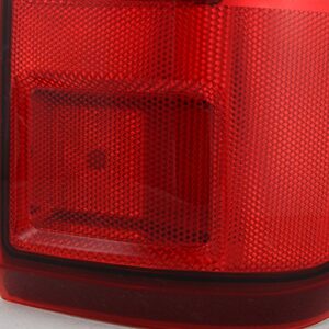 AKKON - For Ford F250/F350/F450 Superduty OE Replacement Red Clear Tail Lights Driver/Passenger Rear Lamps Pair