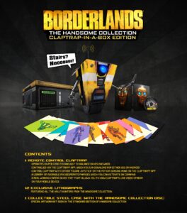 borderlands: the handsome collection- claptrap-in-a-box edition - xbox one