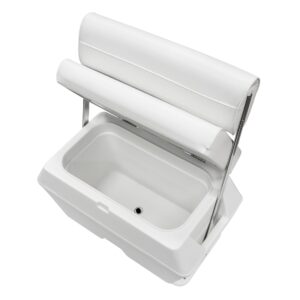 Wise 8WD159-784 Offshore Swingback Cooler Seat, 50-Quart, Cuddy Brite White