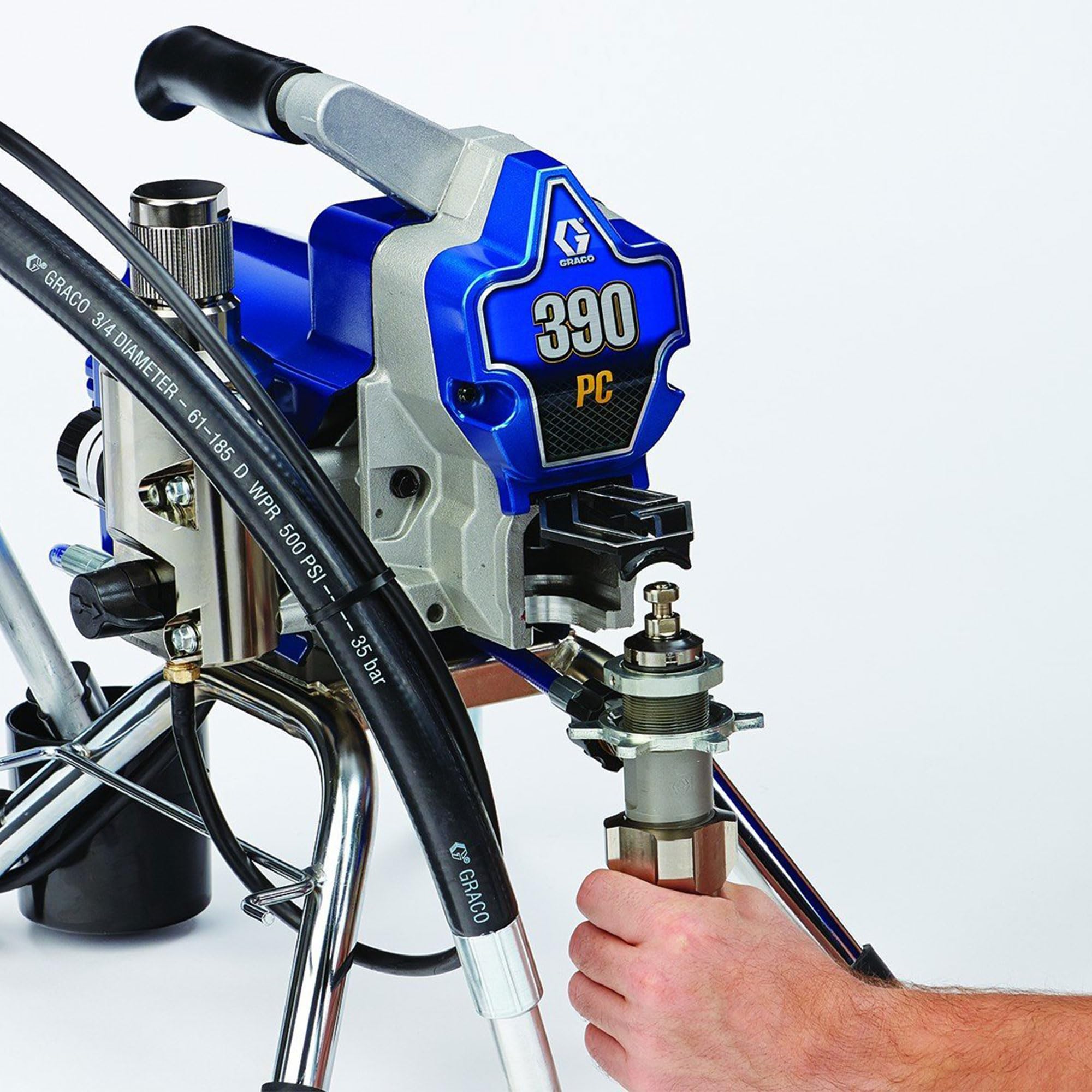 Graco Proconnect Paint Sprayer Replacement Pump with QuickAccess Intake Valve, and Worry-Free Install for Interior Walls or Outdoor Surfaces