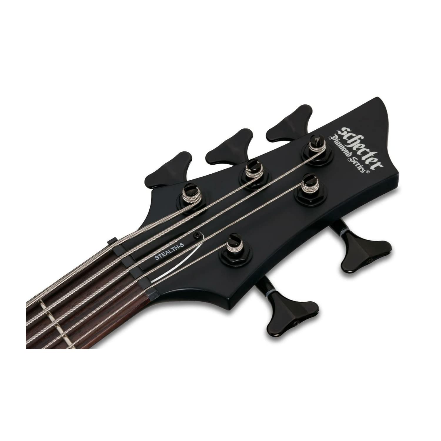 Schecter Stiletto Stealth - Satin Black, 5-String