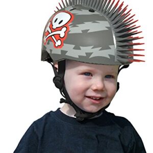 Raskullz Miniz: Lil Pirate Mohawk Helmet, Grey, Ages 18-24 Months